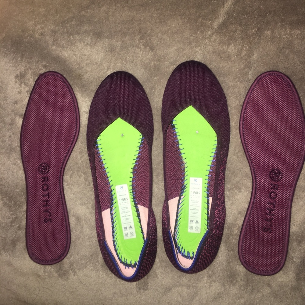 Rothy’s Fig Python Flat - Picture 2 of 6